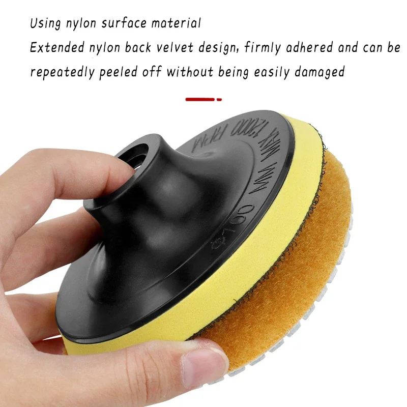 

10 шт., 4-дюймовый мраморный водный камень, алмазный мягкий нефритовый полировальный коврик, откидная подушечка, зернистость 50-3000, наждачная бумага для шлифовального диска, электроинструмент