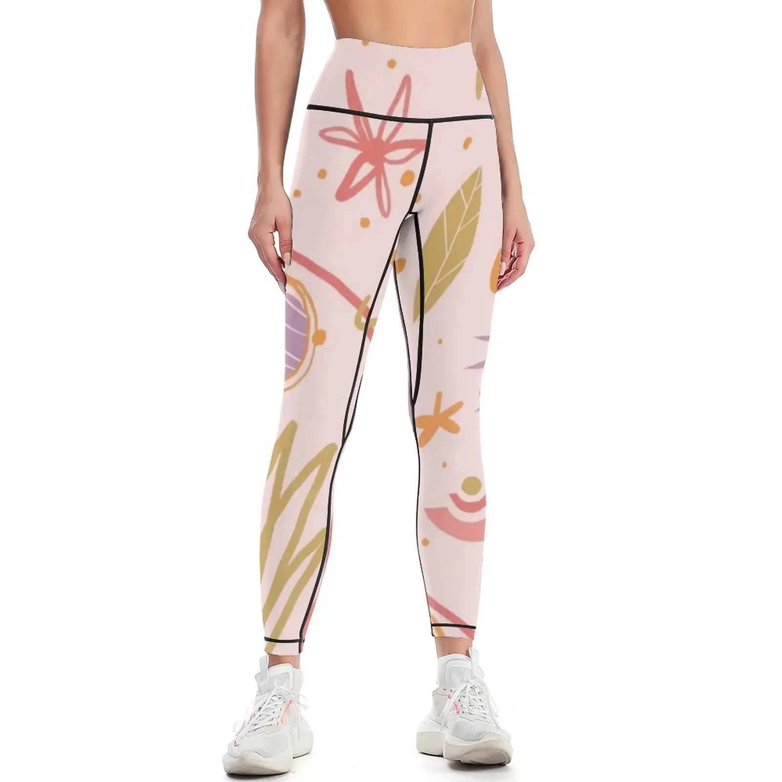 

Abstract Jungle Modern Pattern Leggings Women's sports pants Women's trousers sport set Women's tights Womens Leggings