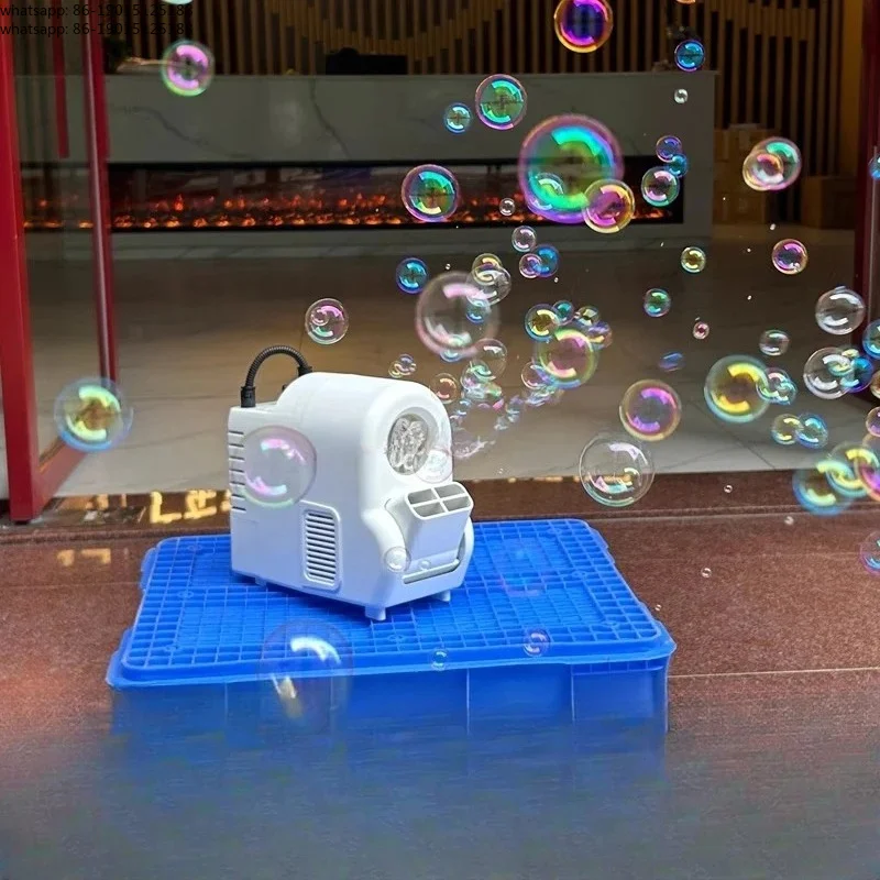 Waterproof Bubble Machine Stage Dedicated Outdoor Charging Large Fully Automatic Wedding Stage Commercial