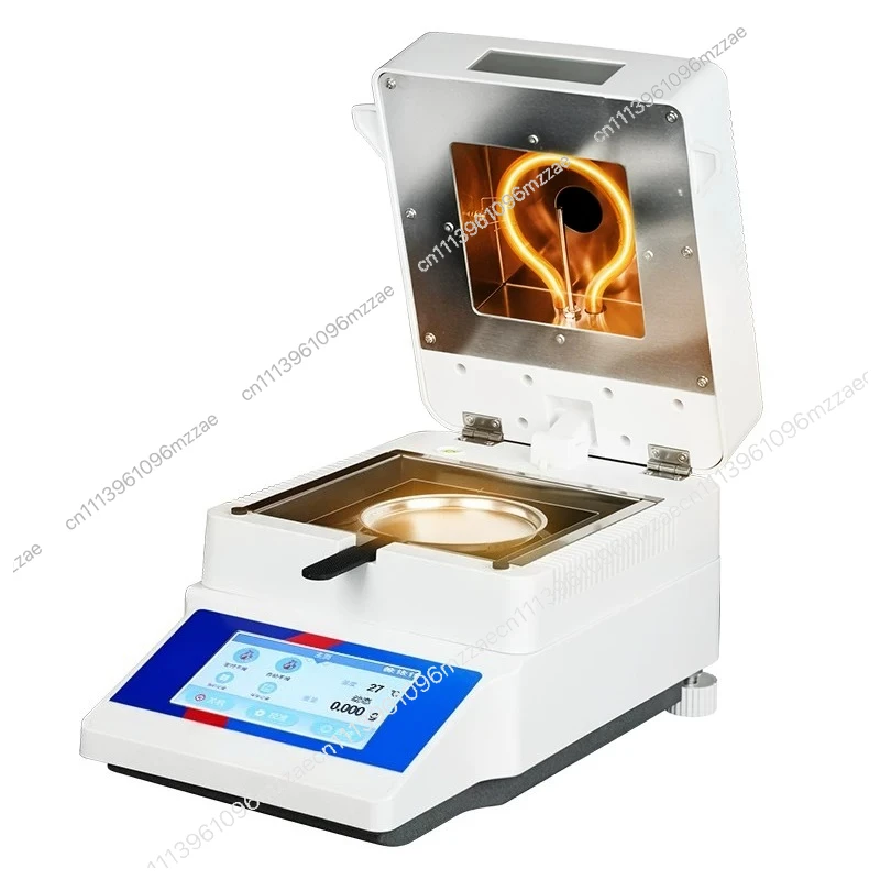 Halogen Rapid Moisture Tester High Precision Automatic Grain Moisture Detection Tea Moisture Tester