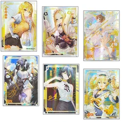 Goddess Story Furukawa Nagisa Albedo Shokuhou Misaki Anime Character Bronzing Collection Flash Card Cartoon Toys Christmas Gift