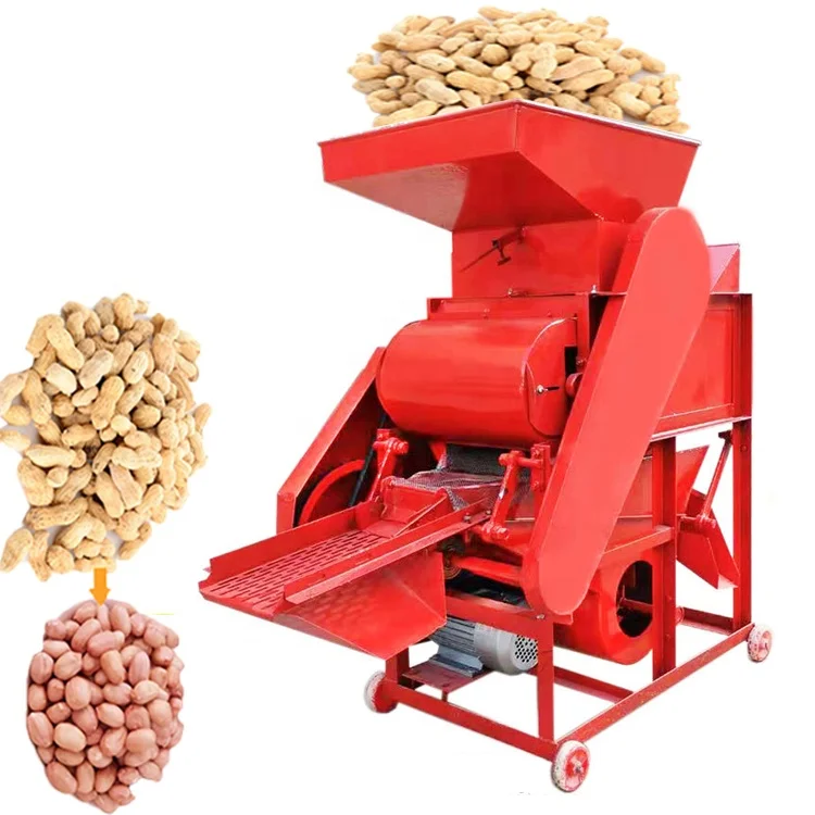 

Engine Peanut Sheller Machine/ High Capacity 400Kg/H Groundnut Sheller Machine Peanut Thresher For Commercial