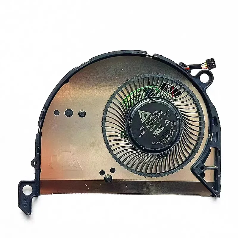 مروحة وحدة المعالجة المركزية الجديدة لمروحة تبريد الكمبيوتر المحمول HP Elite X2 G4 HNS-C04C L67416-001 ND55C22
