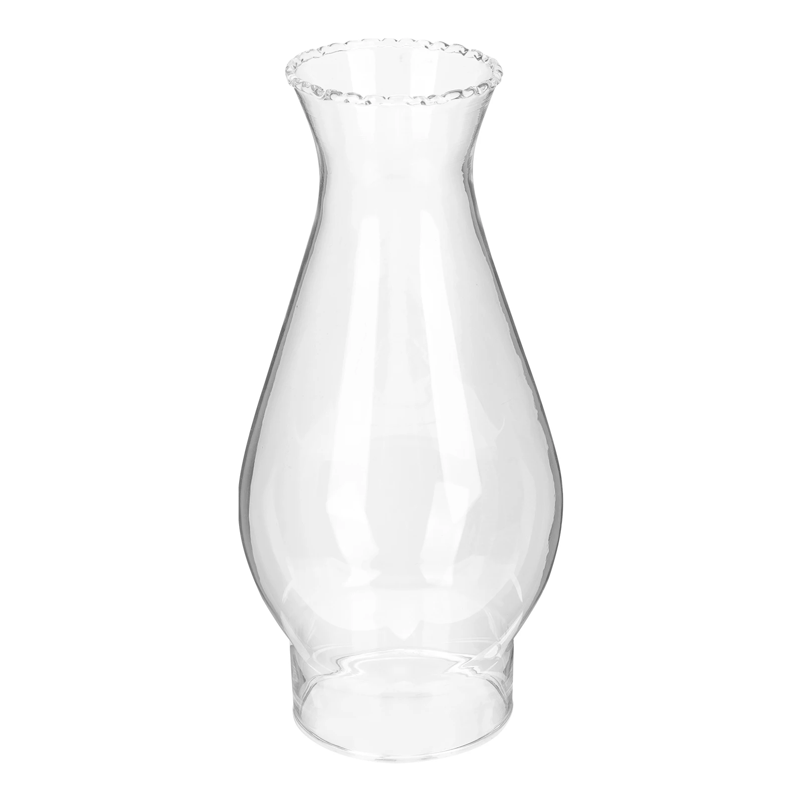 

Retro Glass Oil Lamp Cover Transparent Design Exquisite Lampshade Safe Easy Installation Outdoor Camping Light