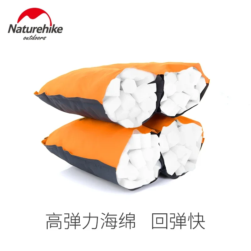 Automatic inflatable pillow outdoor portable camping tent air cushion pillow travel blowing pillow