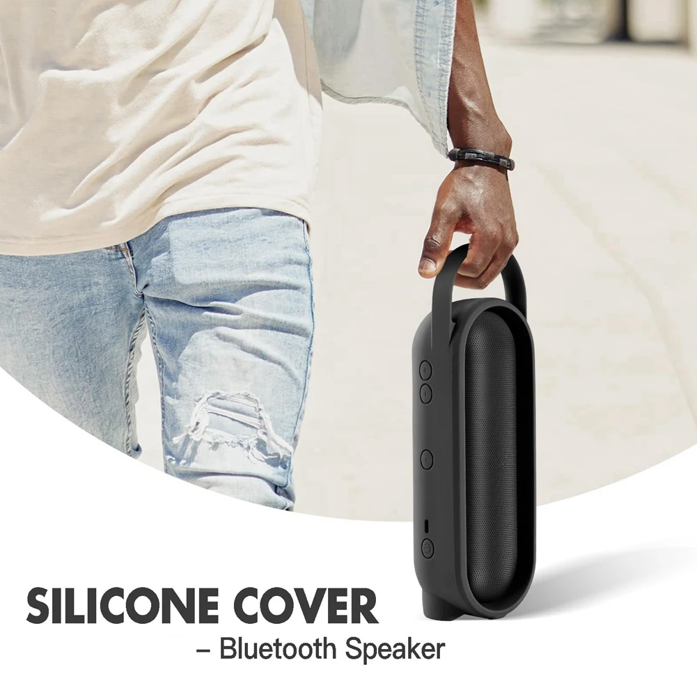 Étui de protection en Silicone anti-rayures, housse antichoc pour haut-parleurs de pilules Beats avec conception de nettoyage facile