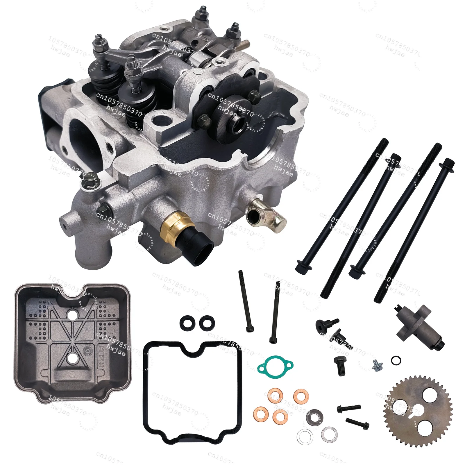 Cylinder head assembly for Hisun 800 ATV, cylinder 1 OE 1220A-010-0100 P010000122000100 12200-010000-0100 4x4 ATV/UTV parts