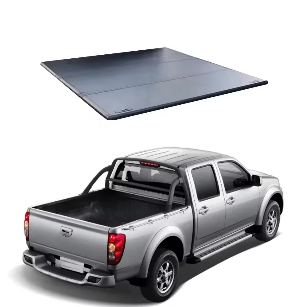 

Soft Roll Up Truck Bed Cover Folding Tonneau Cover For Wingle 5