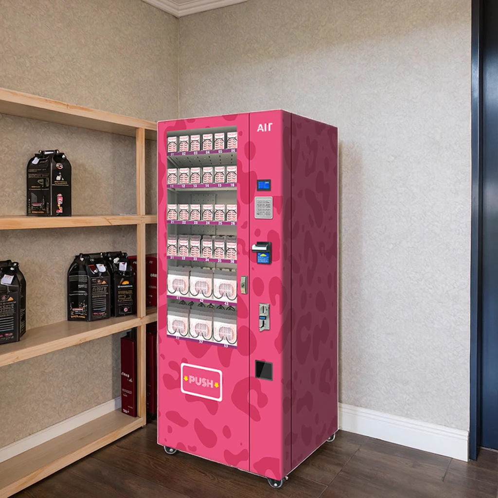 Self-Service s Vending Machines for Girls Products Including Makeup Lipsticks Manicures Makeup Trays SDK Function