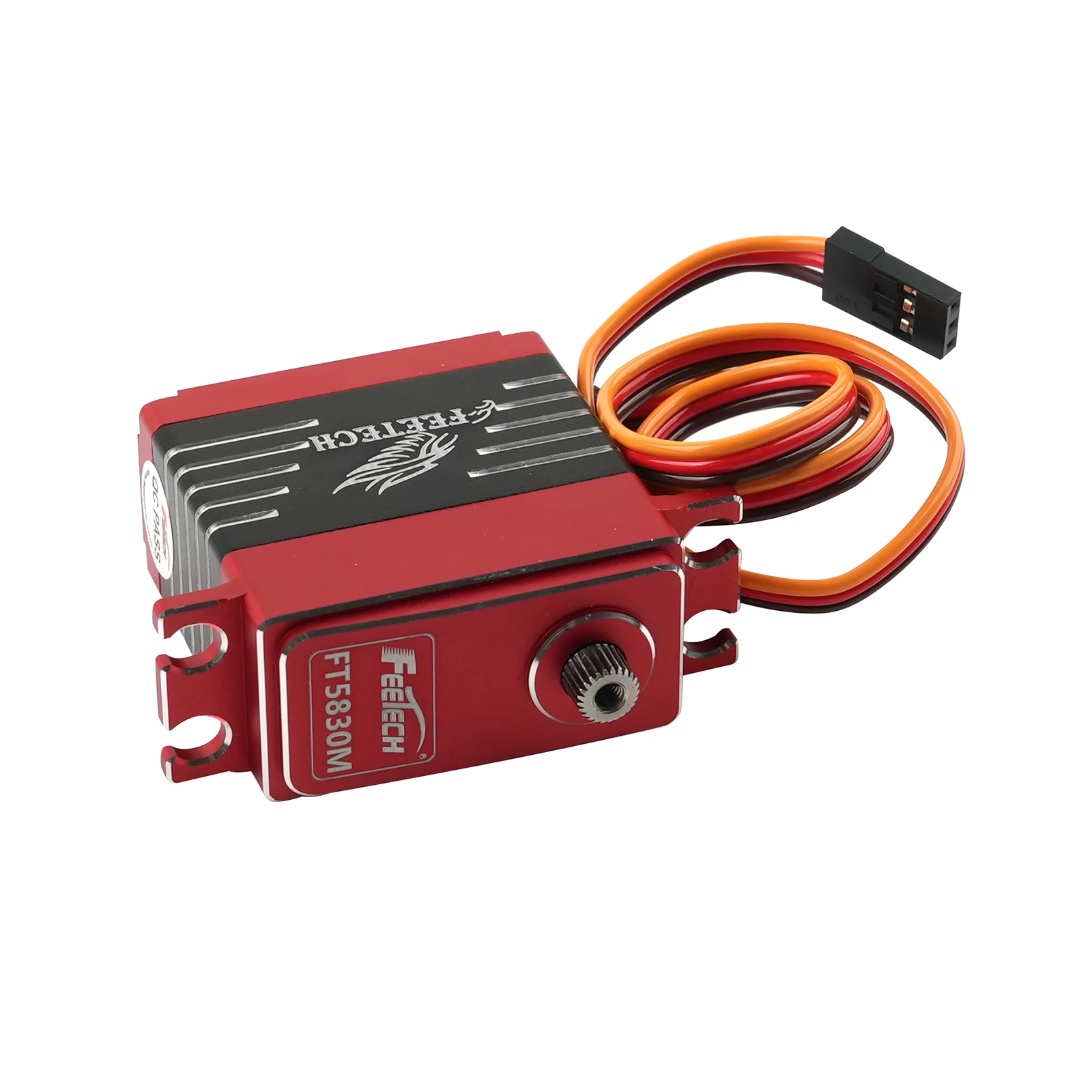 Feetech FT5830M 30KG Digital RC Servo Motor 7.4V 180 Degree Metal Gear 25T Servos Horn Arm for RC Cars Crawler Buggy Helicopter - view 4