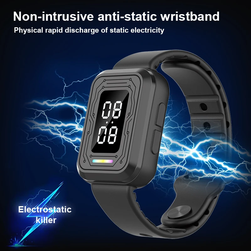 

New Anti Static Wristband For Men And Women In Winter Full Body Anti-static Device With Time Anti-static Release Device 2026