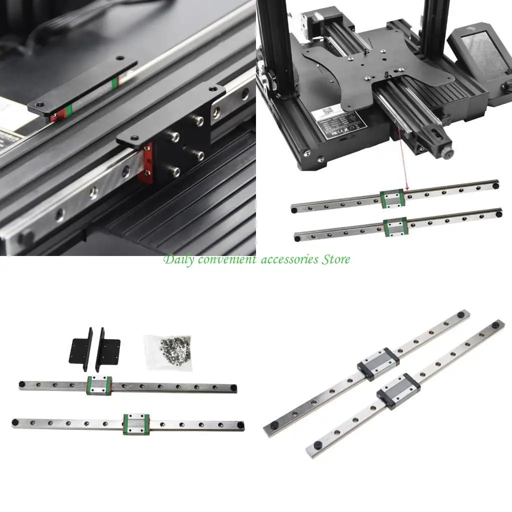 

97QB Линейная направляющая, ось Y, комплект обновления оси Y, комплект 300 мм с Blackplane для 3D-принтера