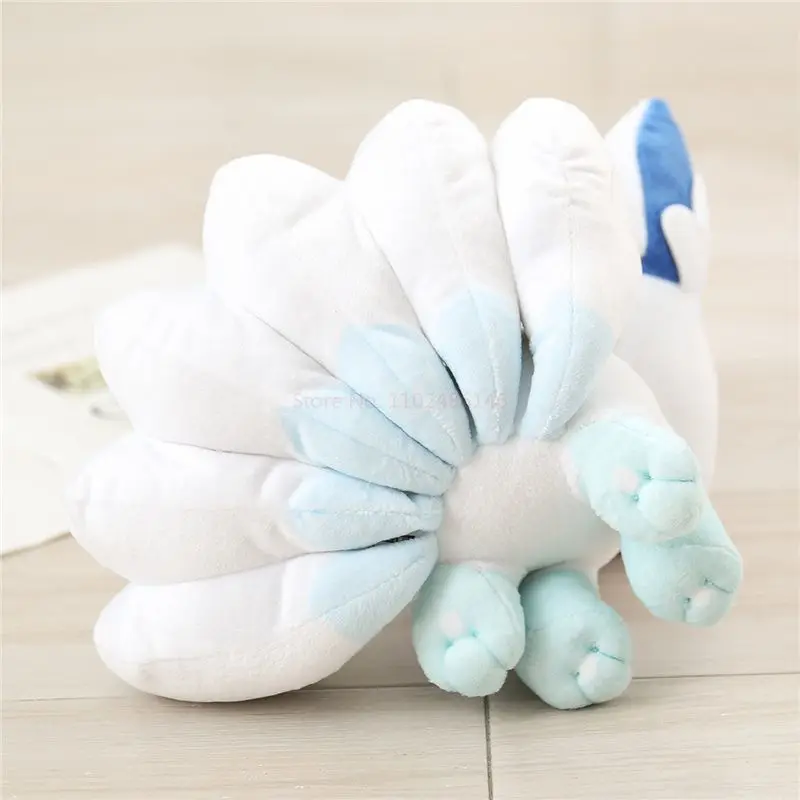 20/30/45cm Pokemon Cute Alolan Vulpix Plush Toy Stuffed Anime Plushes Doll Lovely Pillow Room Decorate Kids Birthday Holiday G