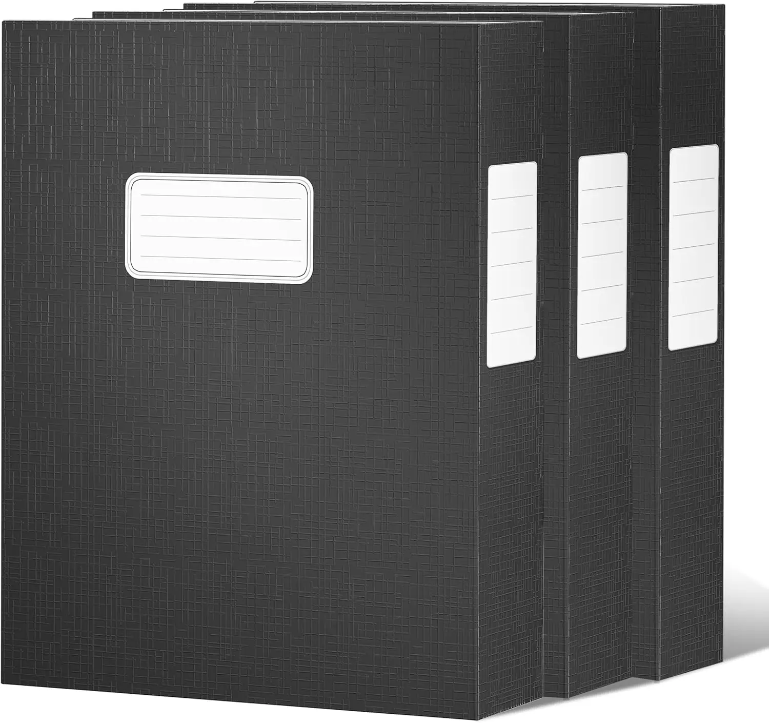 

Binder, Storage Folders Box 3Pack, File Boxes with Magnetic Closure Lids, 1.8" Width File Folder, Letter Size Binder, 300 She