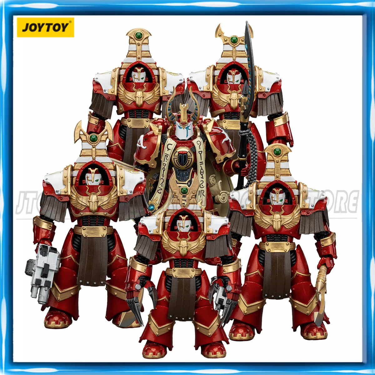 

[IN STOCK]JOYTOY Warhammer 30K 1/18 Action Figure Thousand sons Ahzek Ahriman Sekhmet Terminator Anime Model Toys Gift