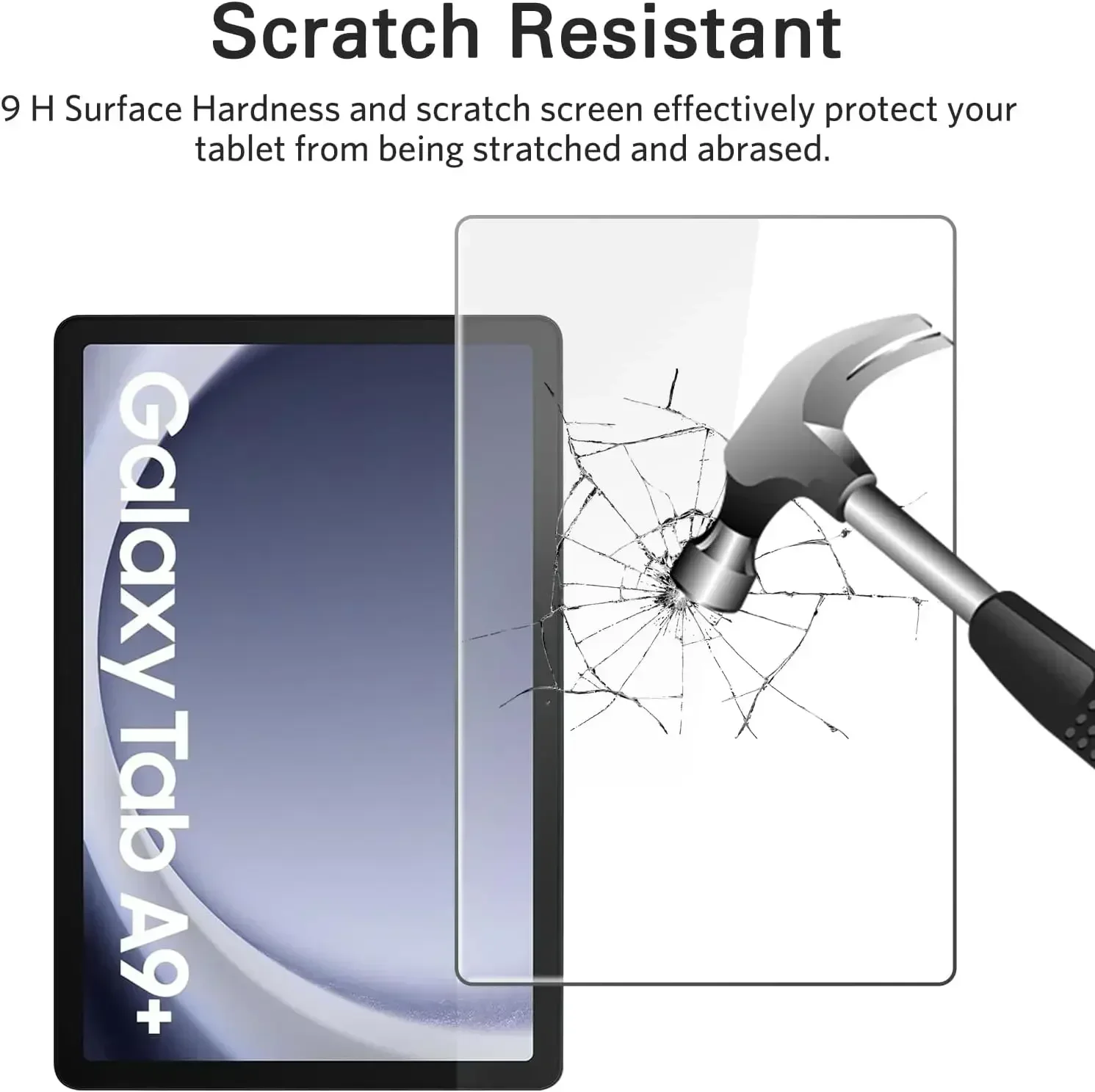 3pcs Tablet Screen Protector for Samsung Galaxy Tab A9 Plus 2023 11'' Protective Film Tempered Glass for A9+ SM-X210 SM-X215