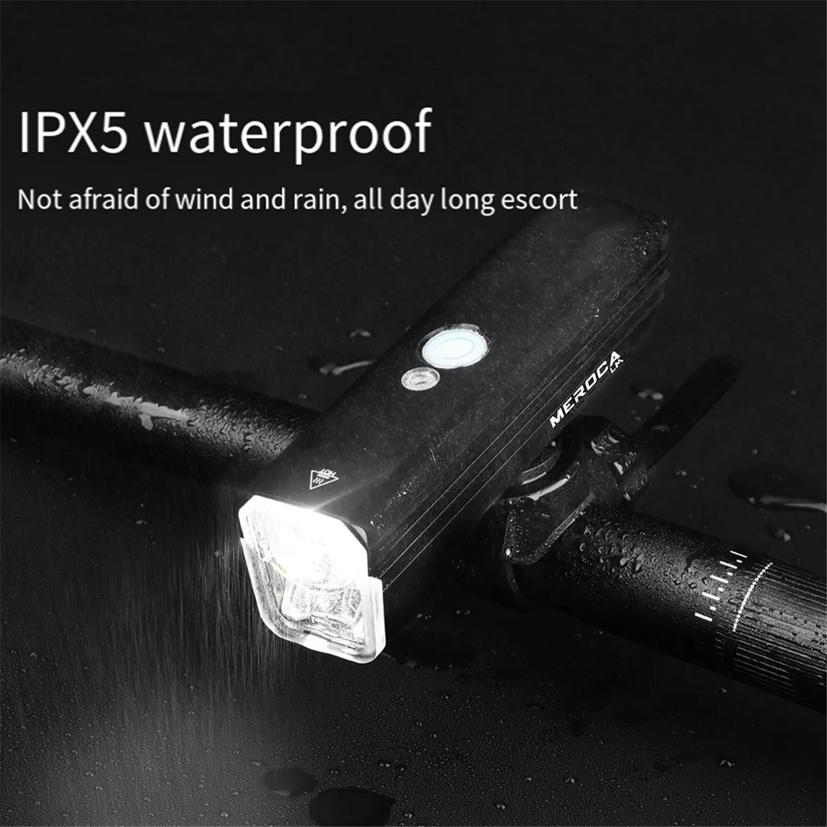 4000mAh Bike Light USB Rechargeable 1500 Lumen Bicycle Headlight Waterproof Super Bright Front Lights Cycling Flashlight