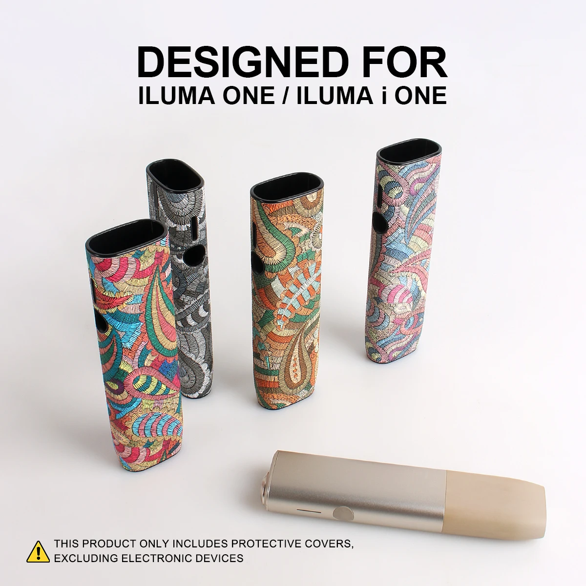 PU leather protective case is suitable for ILUMA ONE, shock-resistant, providing protection for the e-cigarette accessories. view 3