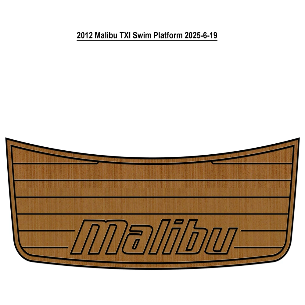 

Malibu TXI, накладка на платформе для плавания, лодка, пена EVA, искусственный тиковый коврик, напольный коврик SeaDek MarineMat, стиль Gatorstep, самоклеящийся