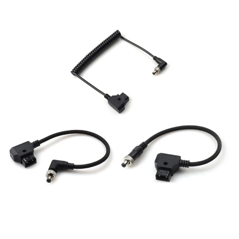 E65E Thick D-TAP To DC5525 Power Cable For High Intensity Film Production Need