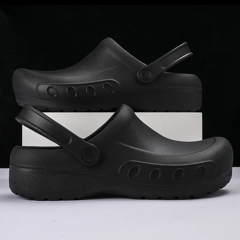 2025 أحذية النساء إيفا صنادل أرضية للرجال المضادة للانزلاق تسولي الراحة حديقة قباقيب مقاوم للماء الصنادل حجم كبير رجالي النعال