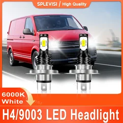 2x Upgrade Car Light Replace H4/9003 Bright White For VW Transporter T6 2015 2016 2017 2018 2019 2020 Headlight High Low Beam