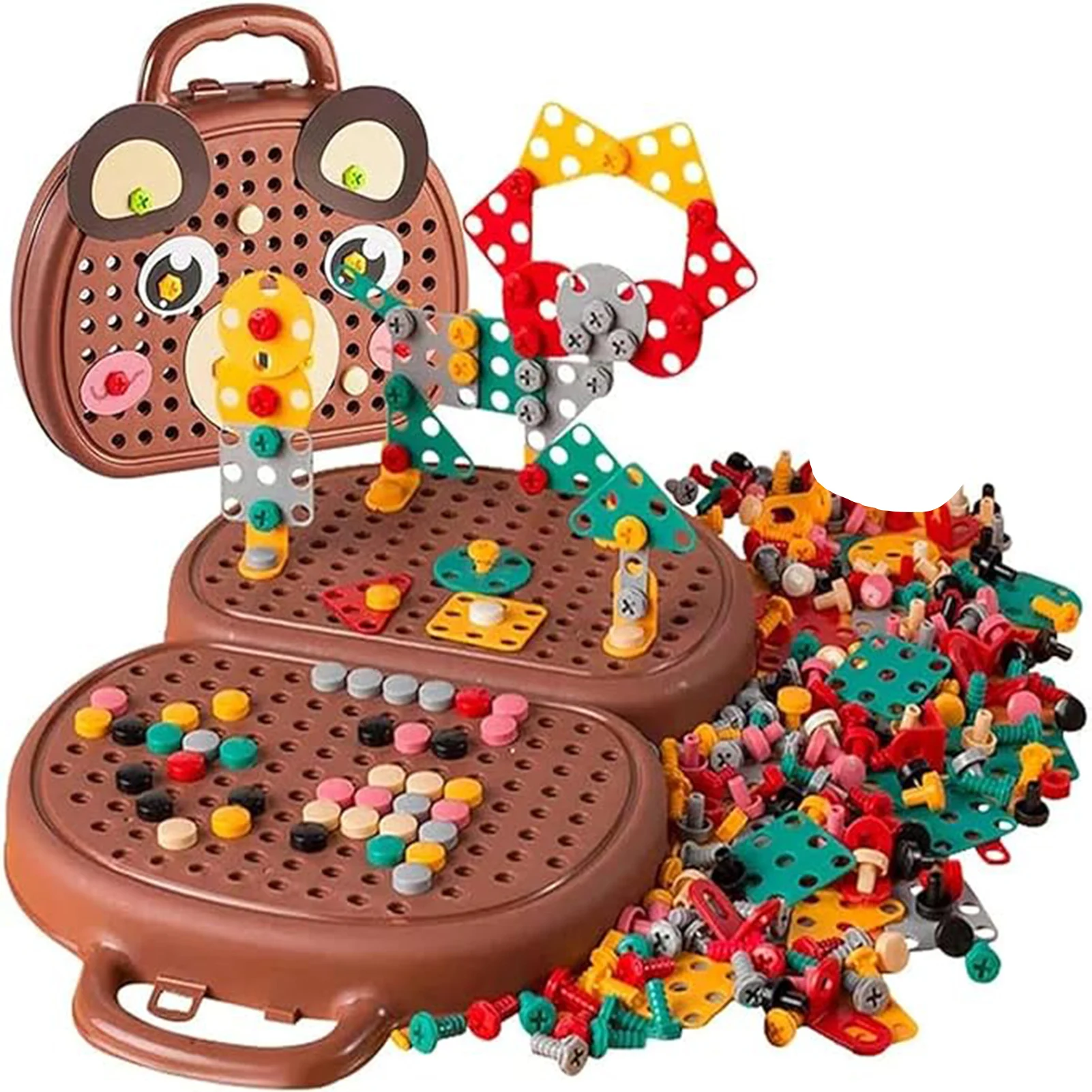 

Коробка инструментов монтессор обучающий Электрический винт имитация обслуживания ящик для инструментов для детей мальчиков девочек Косплей Подарки