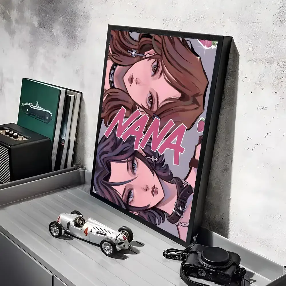 Anime N-Nana klassisches Poster, dekorative Wandkunst, Aufkleber, Wandbild, Fotodruck für Zuhause, Wohnzimmer, Flur, Dekoration – Detail 9
