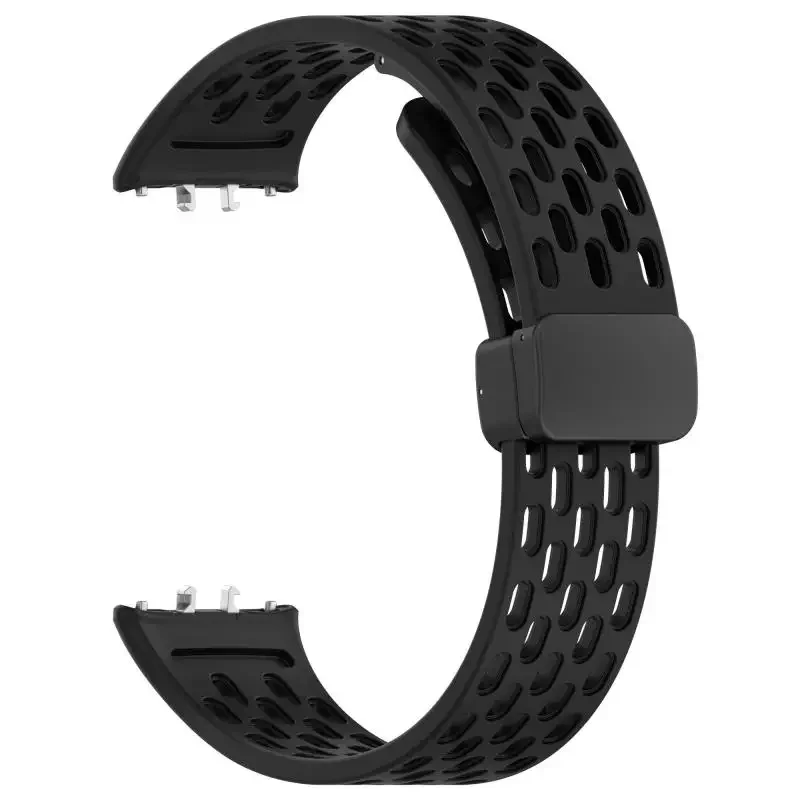 Magnetische Schnalle Mesh Silikon Armband Für Samsung Fit 3 Sport Atmungsaktive Uhr Band Für Samsung Galaxy Fit 3 Ersatz Armband – Detail 20