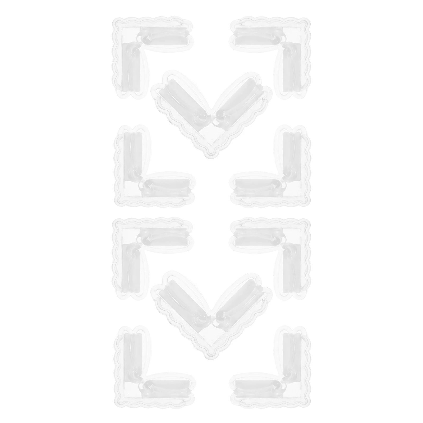 

10 Pcs Transparent Anti-collision Corner Covers Protector Baby Bumpers Table Desk Cabinet Furniture Safety Guard