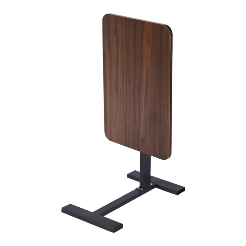 طاولة بجانب السرير قابلة للطي بارتفاع قابل للتعديل وطاولة كمبيوتر محمول مع عجلات #6