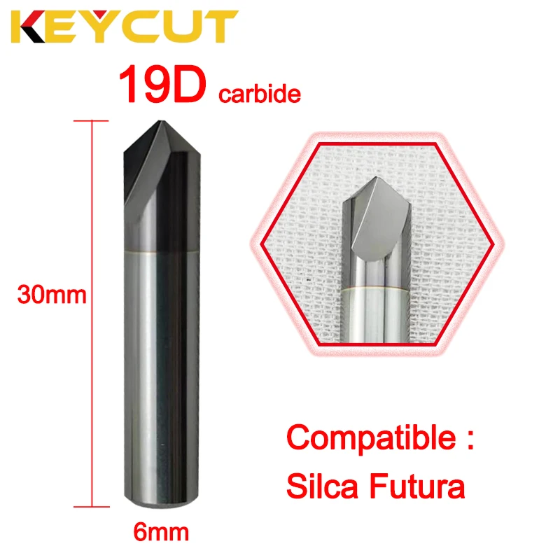 

SILCA Futura Cutter 19D Dimple Cutter Fits ILCO SILCA FUTURA Key Machine Aftermarket