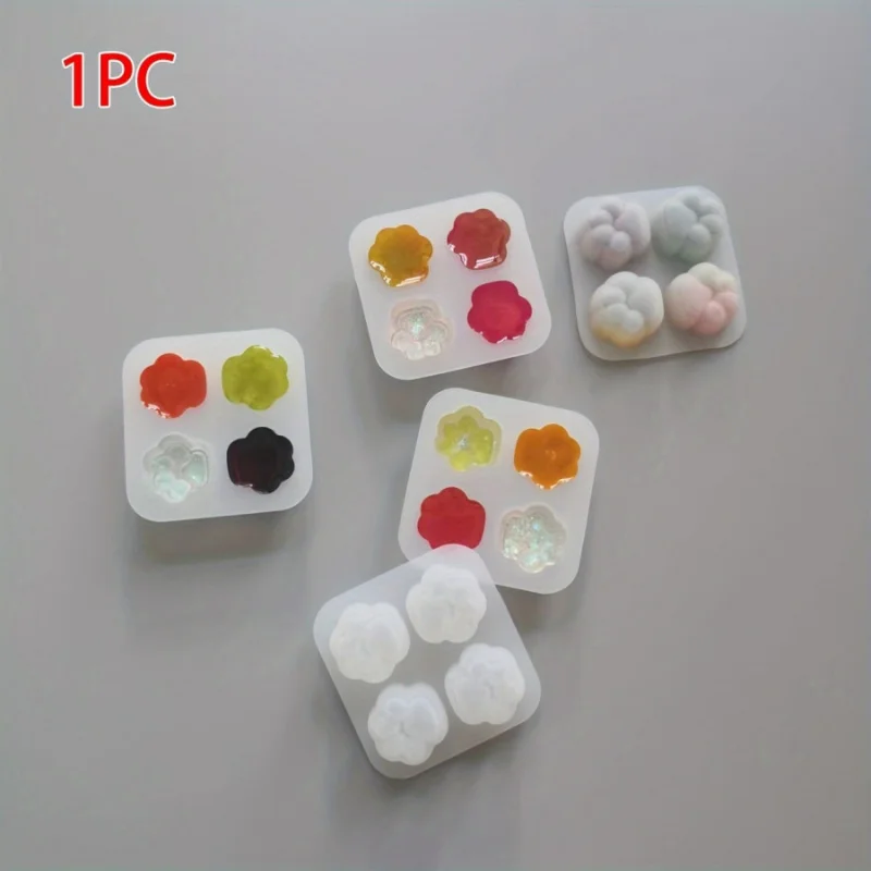 1Cat Paw Pattern Silicone Mold Set-4A Unique Kind DIY Resin、Clay and Plaster Craft Design-Perfect for Candle Making and Aromathe view 3