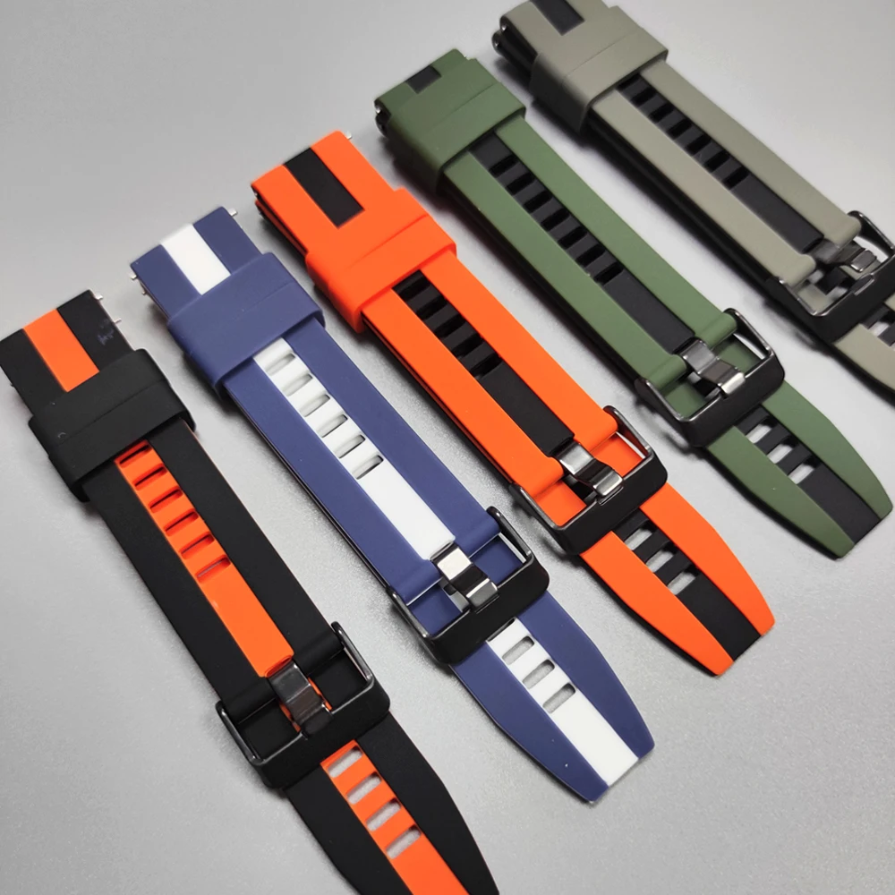 Correa de 22mm y 20mm para reloj inteligente Amazfit Balance/Active 2, pulsera de repuesto para Amazfit Bip 6 5/GTR 4 3/GTS 4 2 mini