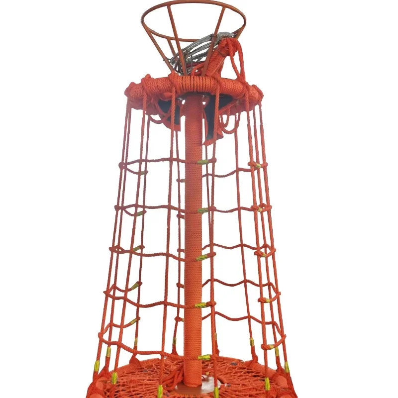 

Marine hanging cage, marine rescue platform hanging cage, sea woven basket marine rope cage