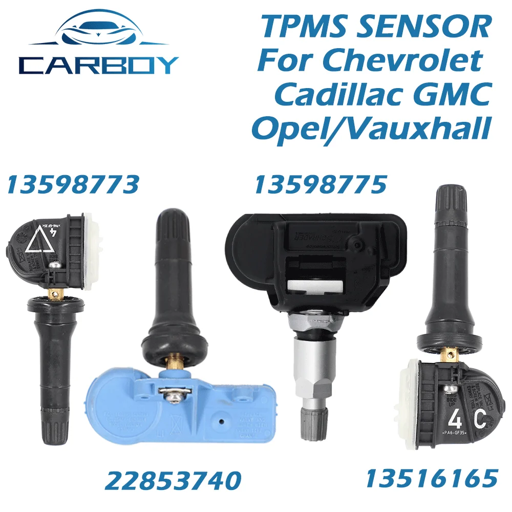 13598773 TPMS Sensor For GM Chevrolet Equinox Cruze Impala Tahoe Orlando Malibu GMC Sierra Yukon Canyon Cadillac Escalade 433MHz