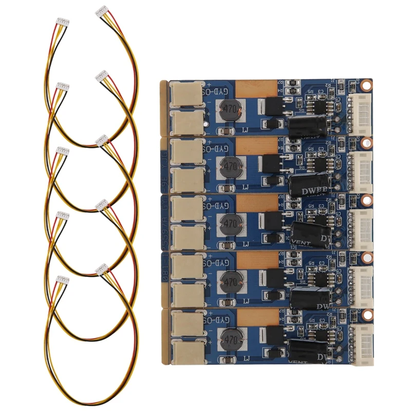 LCD Screen 15 17 19 22 24 Inch LED Light Bar Double Port Constant Current Board Step-Down Board Dimmable 12V-30V