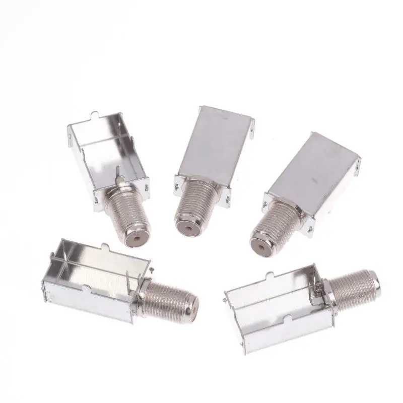 5/10Pcs M Shielding Box Coaxial Cable Connector IF 2414F With Integrated Imperial Threaded Connector High-Speed Data Transfer