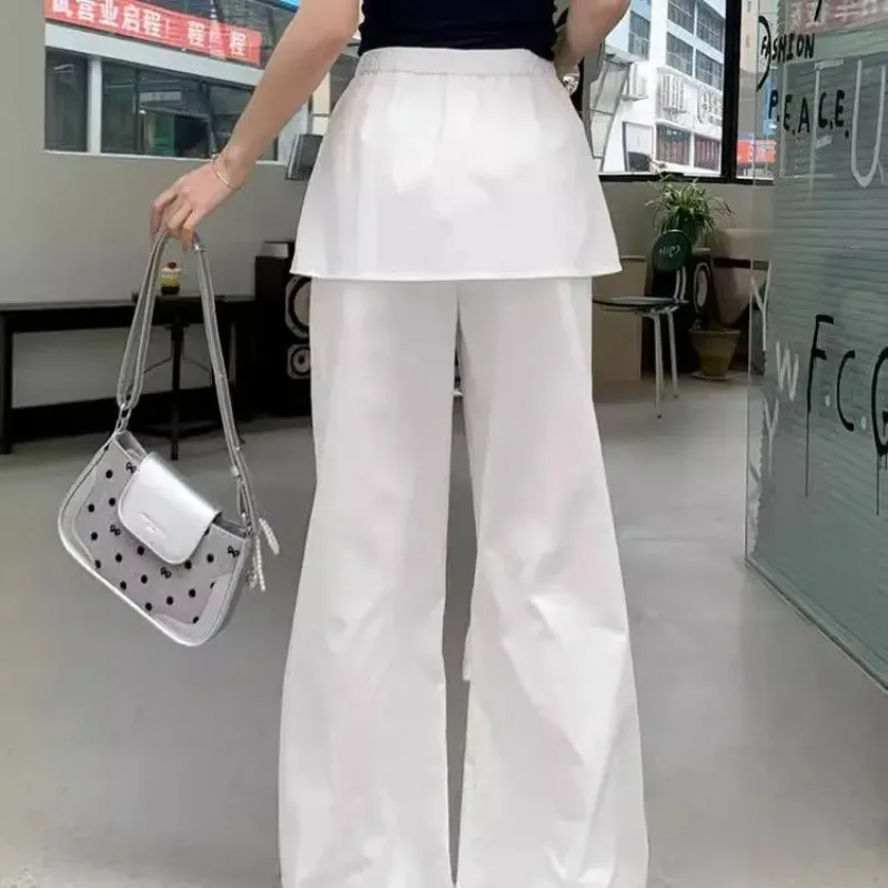 

Summer New High-Waist Slimming Loose Drape Wide-Leg Pants