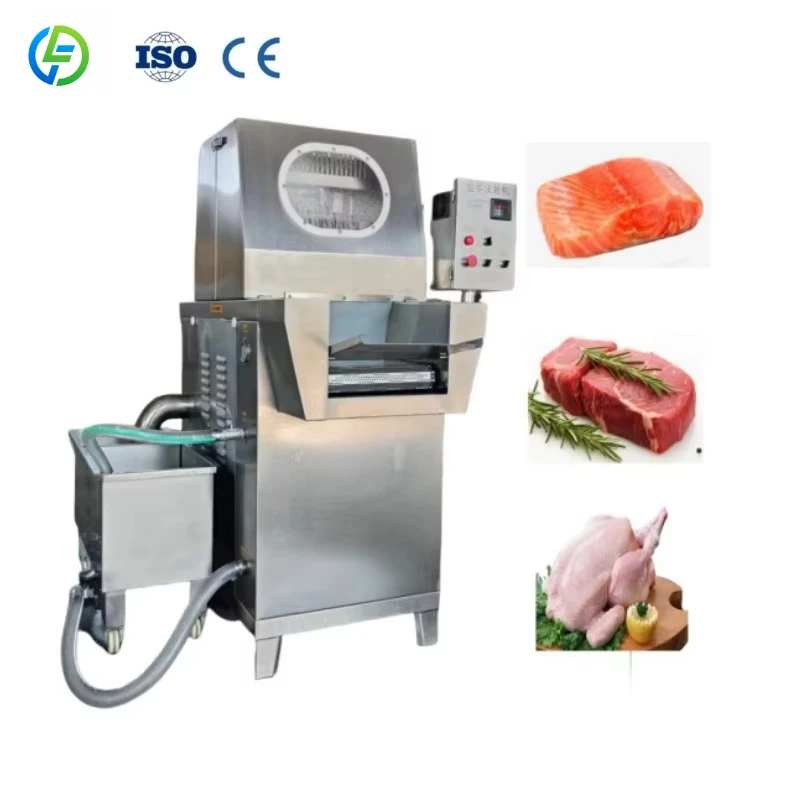 Máquina automática de inyección de salmuera para pollos de 48, 80, 120, 240 agujas, con voltaje ajustable, inyectora de salmuera para carne, personalizada FL, ¡la más vendida!