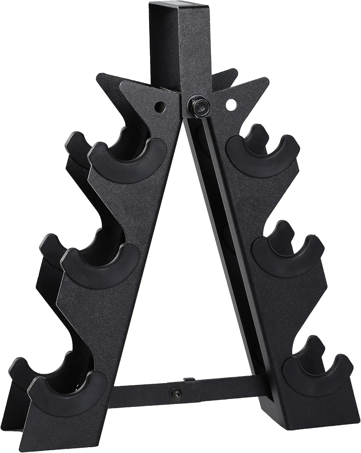Neoprene Dumbbell Set with Rack 6