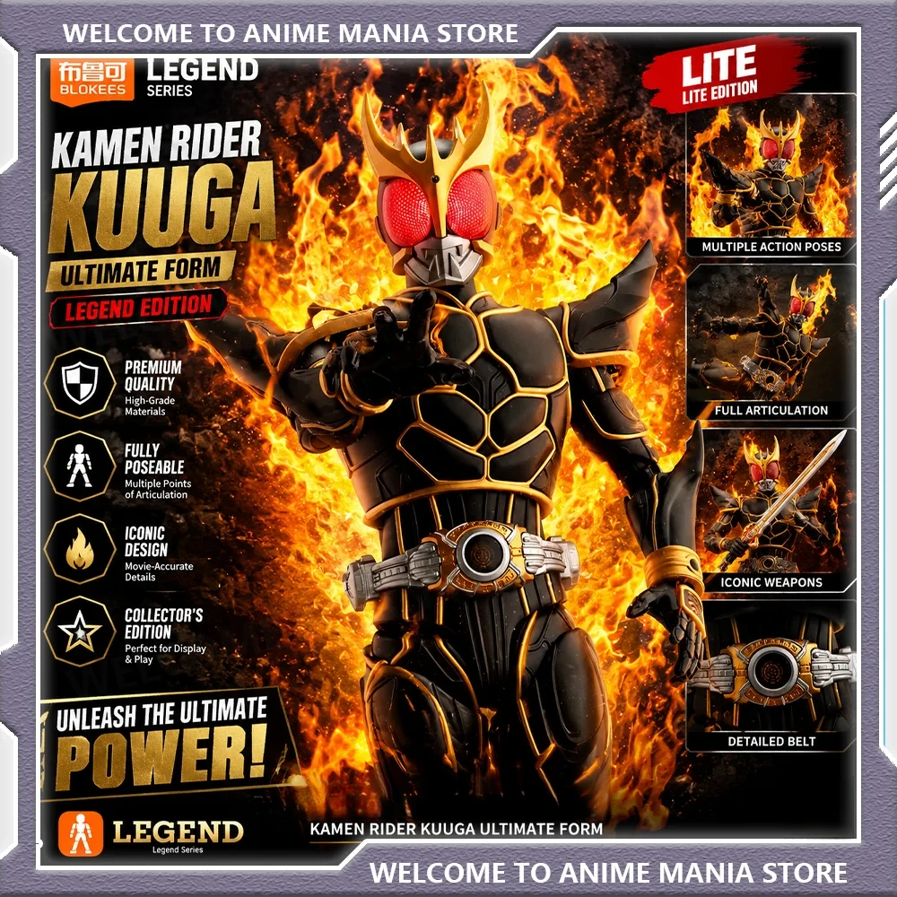 Model Kit Kamen Rider - Auf Lager Blokees Legend Edition Kamen