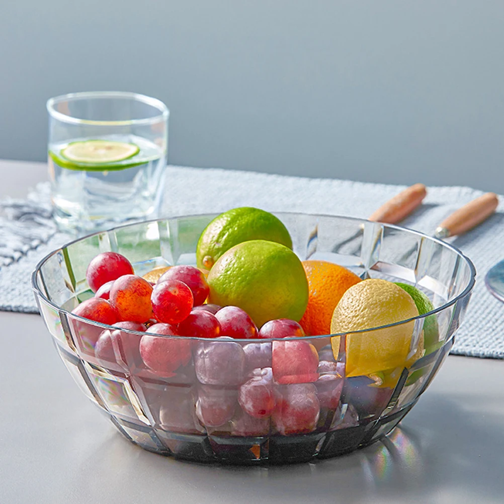 

Extra Large Salad Bowl for Fruit Vegetable Mixing - Heavy Duty Unbreakable Food Storage Bowl Household Kitchen Utensil