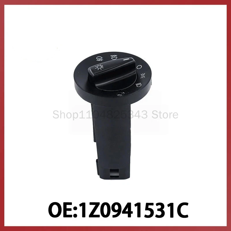 1Z0941531C is suitable for Volkswagen headlight fog light control switch, headlight knob adjustment combination switch