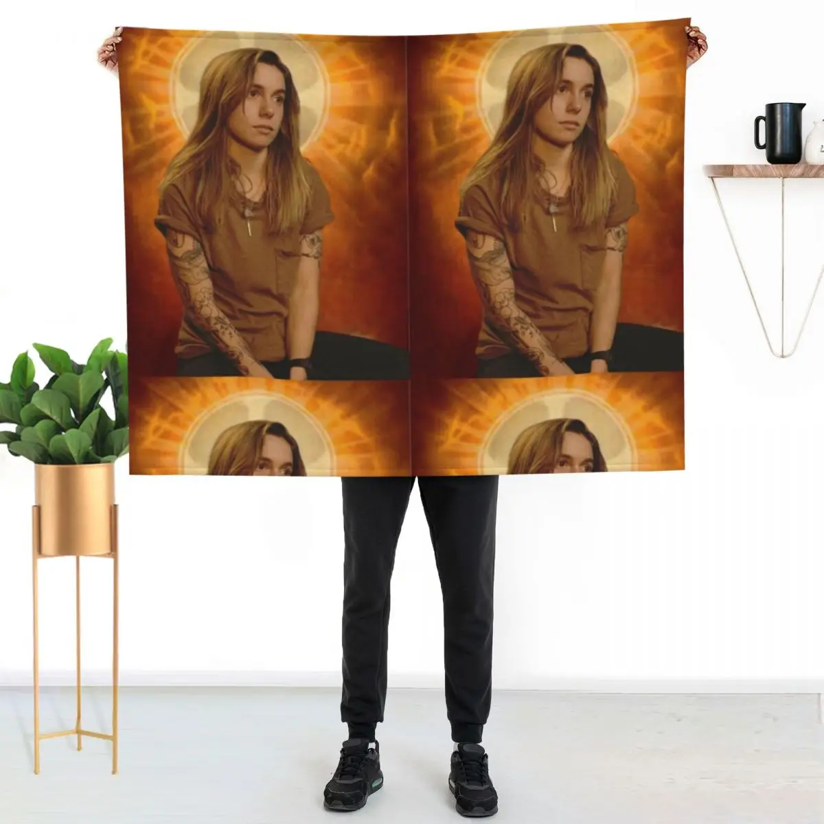 julien baker religion Throw Blanket Soft Big Cute Plaid Beautifuls Custom Softest Furry Blankets