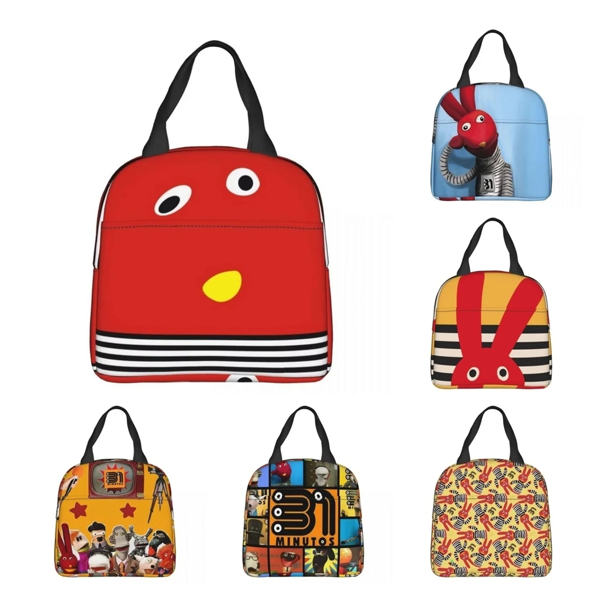 خوان كارلوس بودوك 31 دقيقة معزول حقيبة الغداء قدرة عالية التشيلية الكوميديا الغداء الحاويات حقيبة للحفاظ على البرودة حمل علب الاغذية الشاطئ