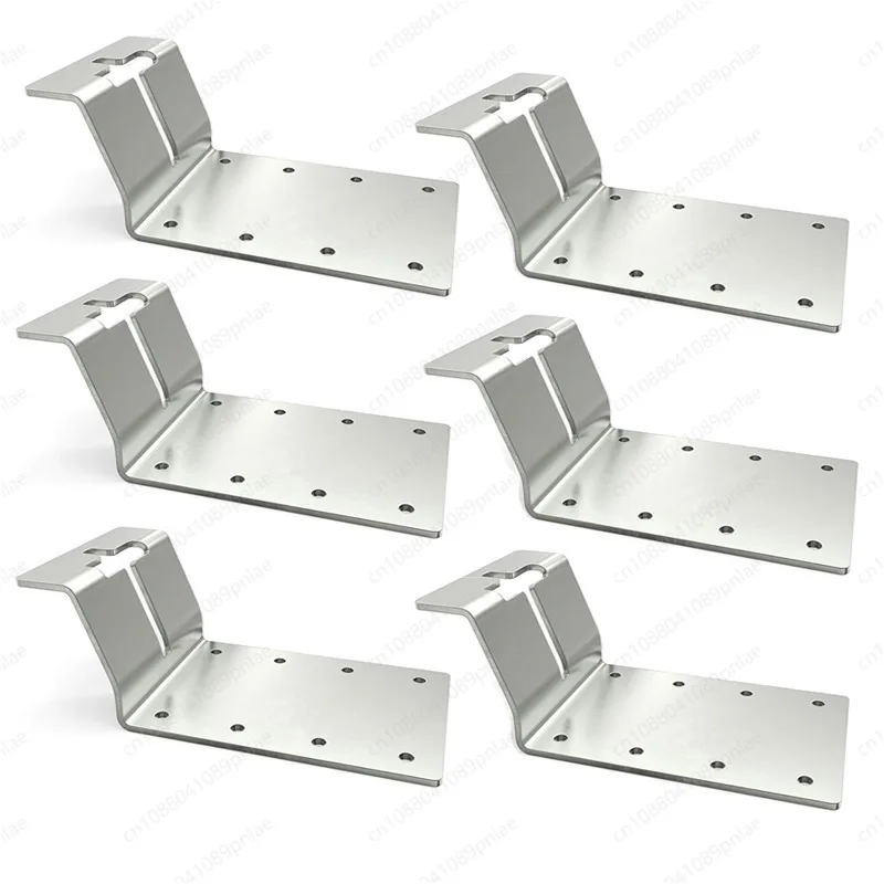 6-Piece T-Post Bracket, T-Post Target Hanger, Fence Bracket for T-Post