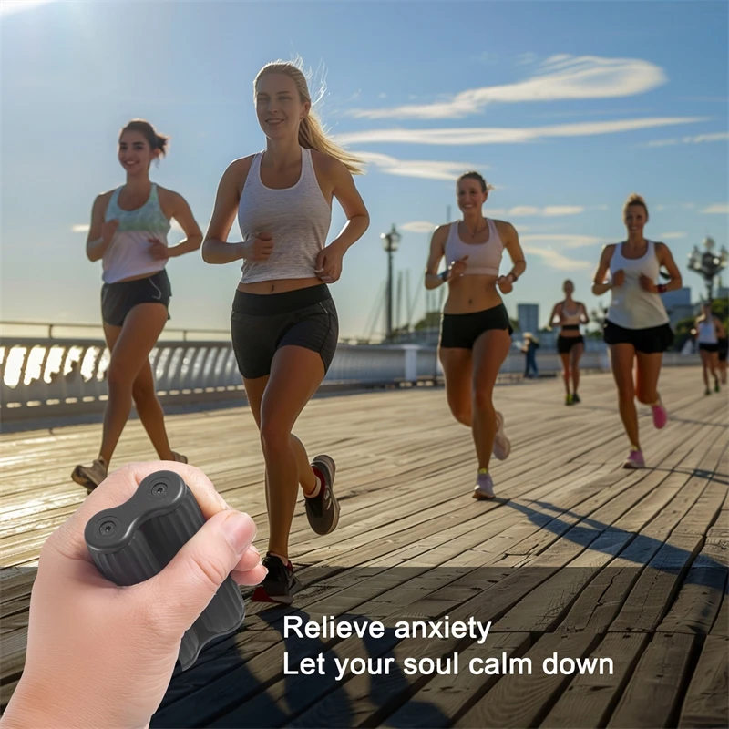 Silicone Stress Relief Roller Portable Hand Massager Finger Relaxation Anxiety Relief Fidget Toy For Office Home Travel Gifts