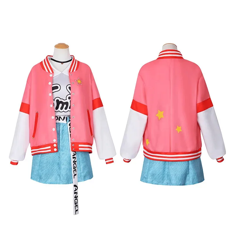 مشروع SEKAI العجائب شوتايم حية سيئة فرقة Kamishiro Shiraishi Kusanagi Otori Azusawa تأثيري حلي مجموعة شعر مستعار مخصص