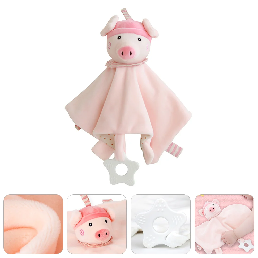 Baby Comforter Security Blankets Babies Washcloths Muslin Toys Soothing Towel Stuffed Animal Plush Taggy